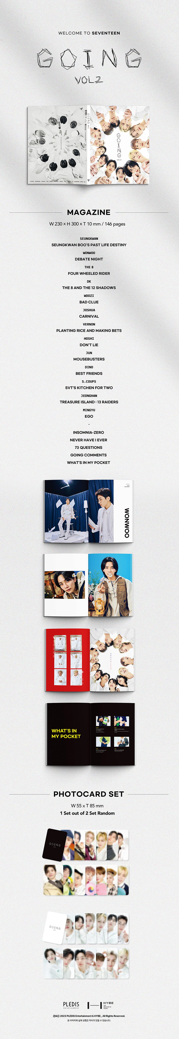 SEVENTEEN [GOING] Magazine Vol.2 - interAsia